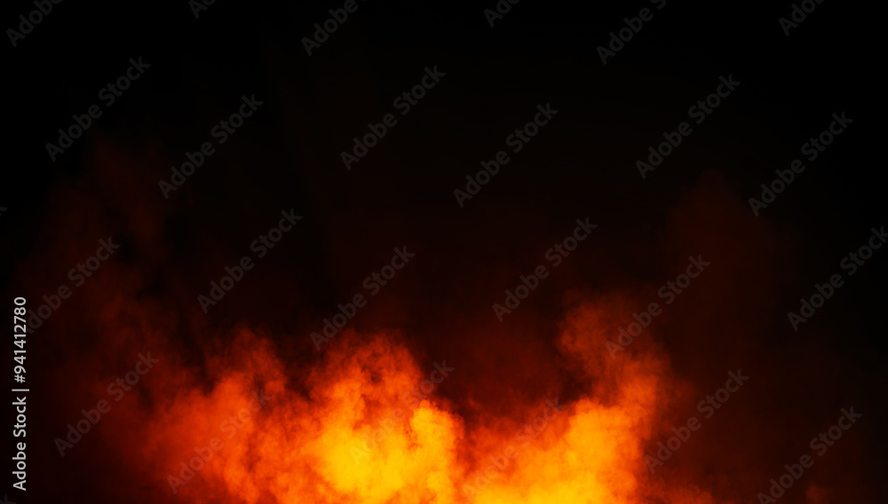 Abstract fire smoke misty fog on isolated black background. Texture overlays. Paranormal mystic smoke, clouds for movie scenes Abstract fire smoke misty fog on isolated black background. Texture overlays. Paranormal mystic smoke, clouds for movie scenes