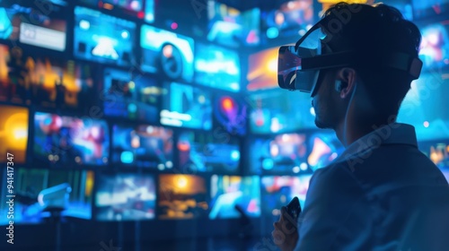 Explore the future of digital entertainment, where streaming services, virtual reality,