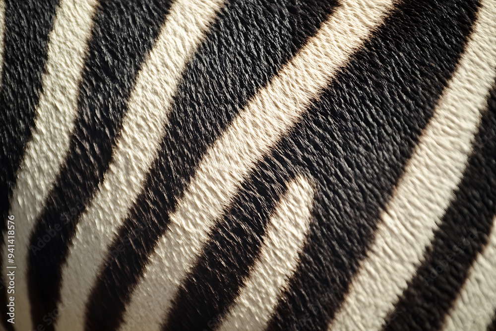 Close-up of zebra skin pattern.