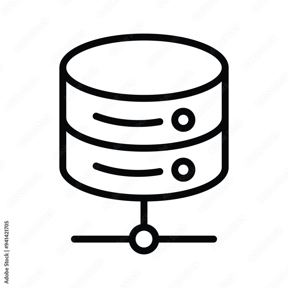 Get this creative icon of data storage in modern style Get this creative icon of data storage in modern style