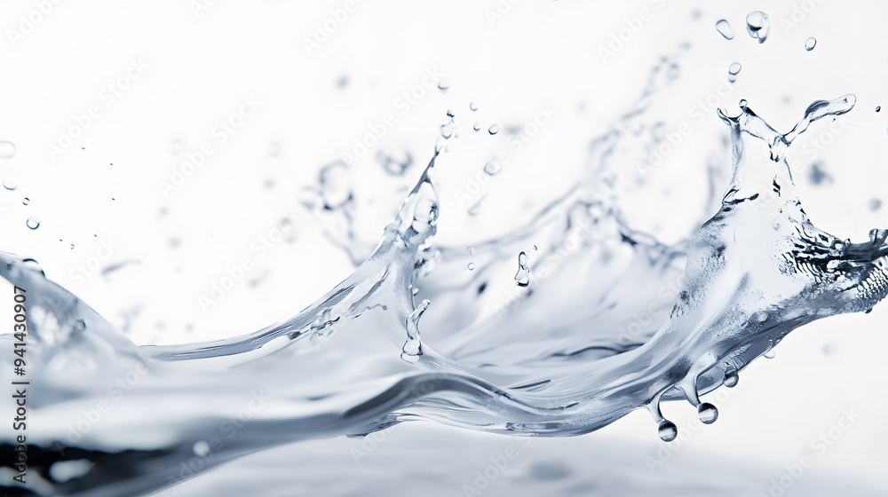 CG Abstract Liquid Splash: A dynamic, CG-rendered splash of liquid, frozen in time, with droplets suspended on a white background.
CG Abstract Liquid Splash: A dynamic, CG-rendered splash of liquid, frozen in time, with droplets suspended on a white background.