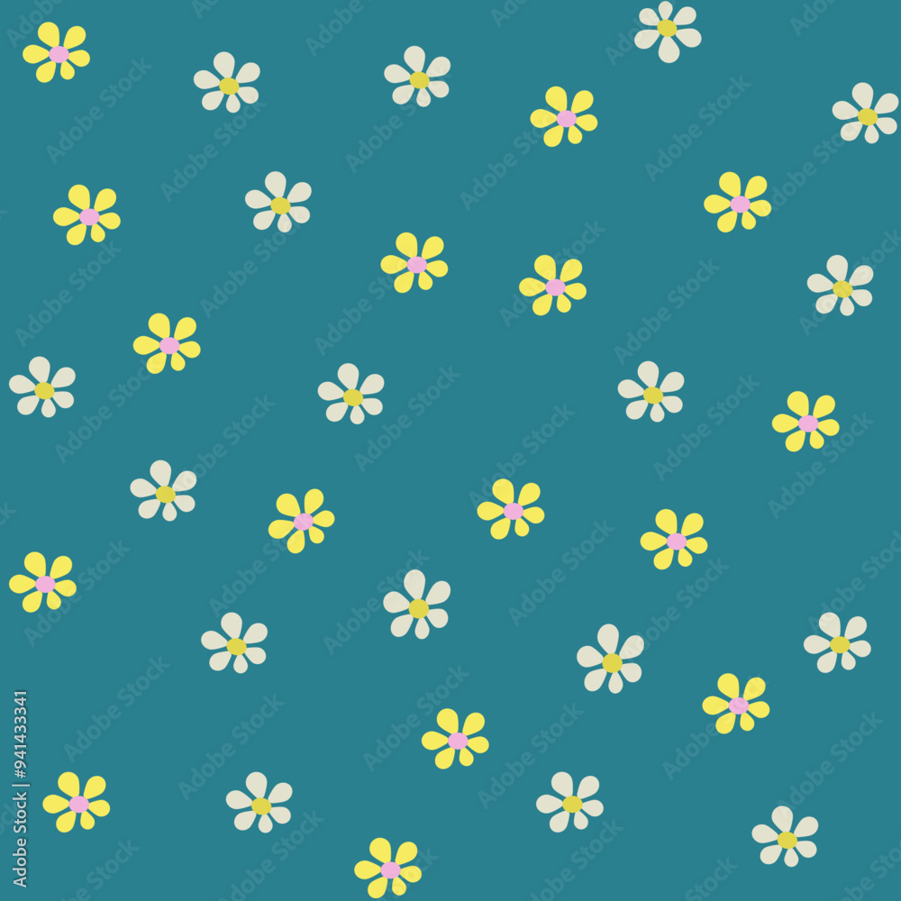 Floral seamless pattern for fabric pattern, wallpaper, background, Tile pattern. Floral seamless pattern for fabric pattern, wallpaper, background, Tile pattern.