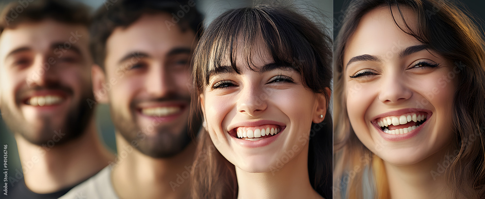 Smiling people Smiling people