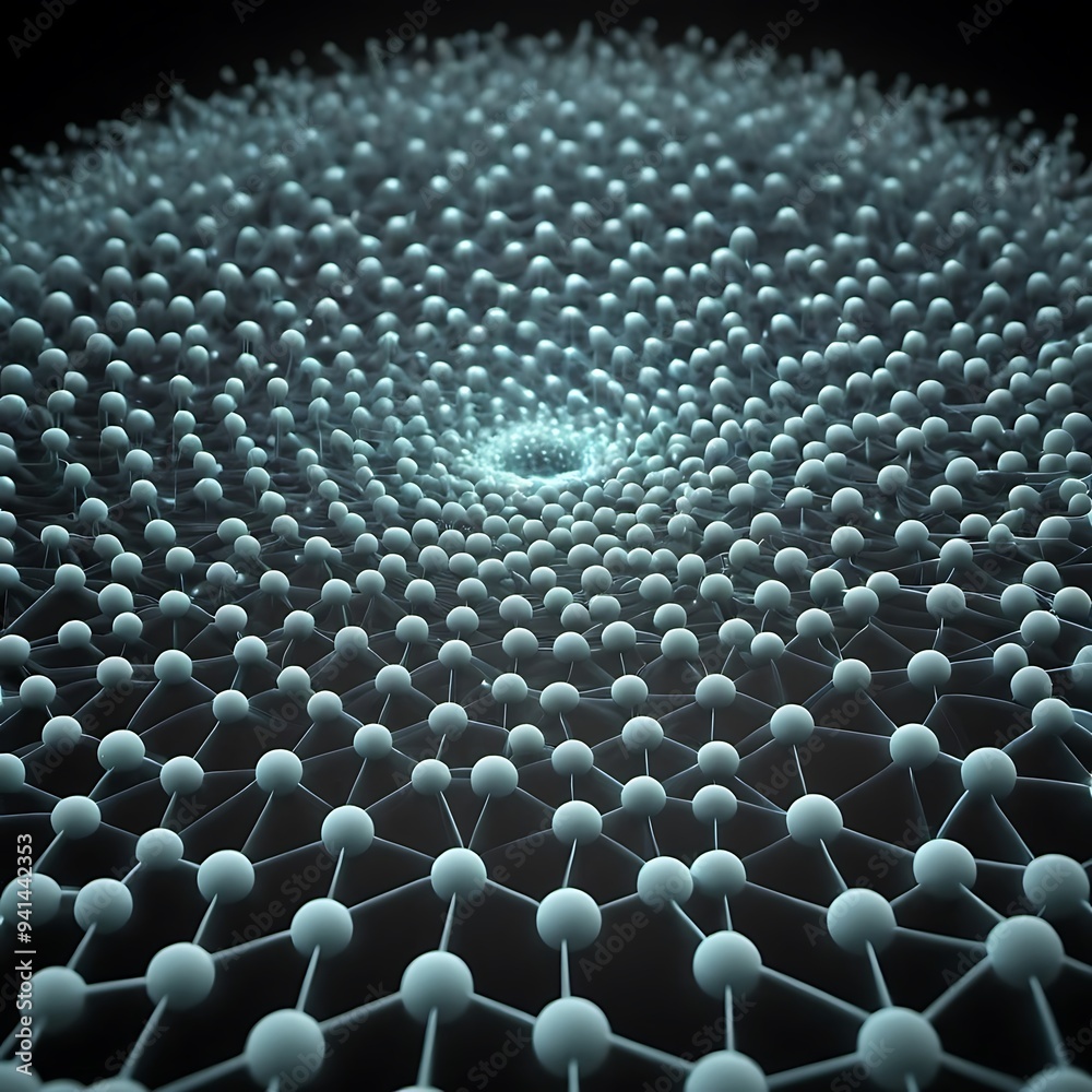 Obraz premium an abstract representation of the quantum foam concept.