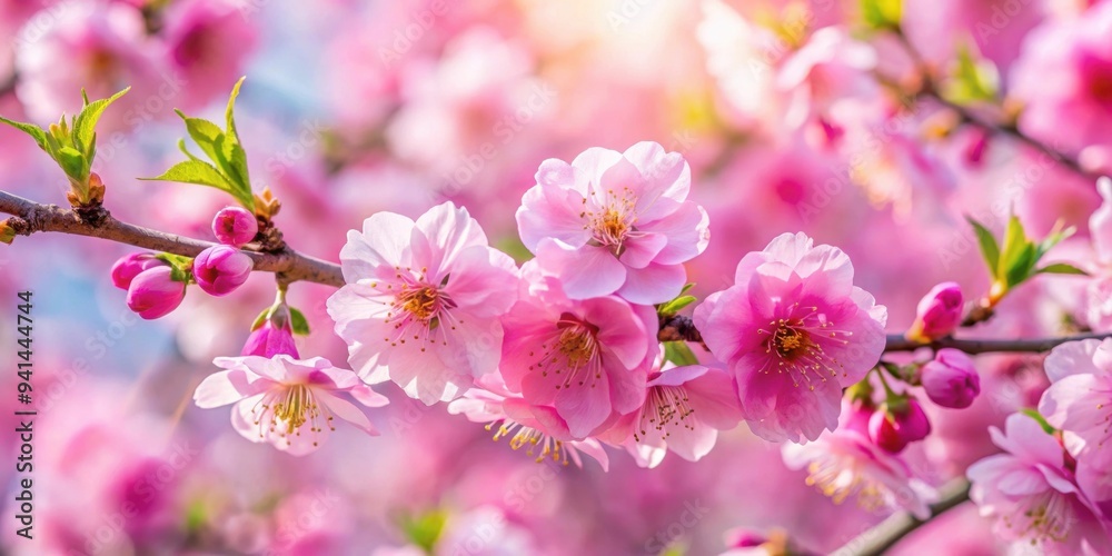 Beautiful pink Sakura flower blooming in spring , spring, pink, blossom, Japan, nature, cherry, tree, petals, floral, beauty Beautiful pink Sakura flower blooming in spring , spring, pink, blossom, Japan, nature, cherry, tree, petals, floral, beauty