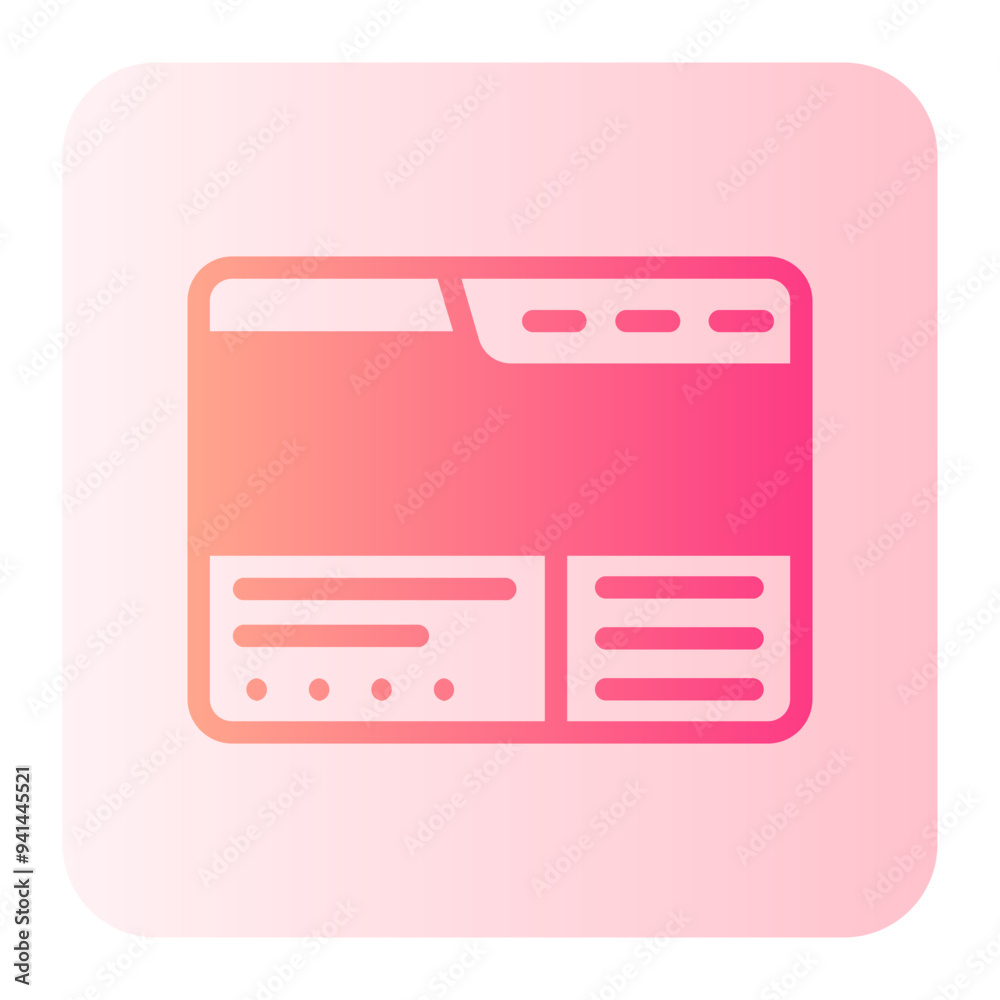 footer gradient icon footer gradient icon