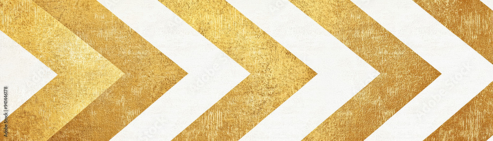 Modern gold and white chevron pattern background. Elegant abstract texture with shiny metallic elements for chic design projects or decor. Modern gold and white chevron pattern background. Elegant abstract texture with shiny metallic elements for chic design projects or decor.