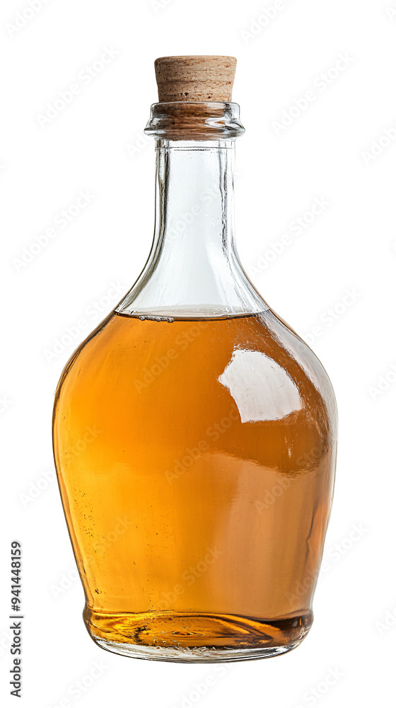 A glass carboy filled with homemade mead, isolated on a white background. Stock photo, studio photography, high resolution. --ar 9:16** A glass carboy filled with homemade mead, isolated on a white background. Stock photo, studio photography, high resolution. --ar 9:16**