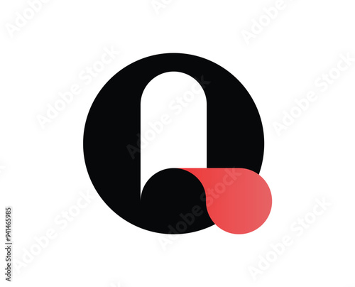 Q Letter design logo design vector template	
