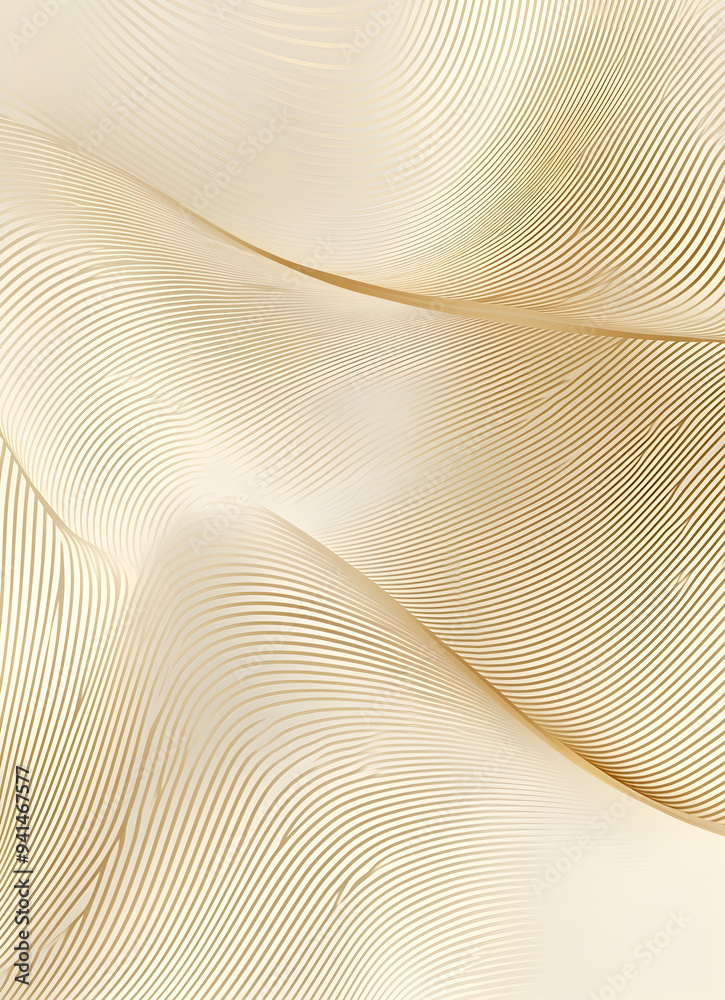 Abstract gold background with wavy lines, light gold and white style, flat perspective, high resolution, simple design, light gold gradient, light white background, Abstract gold background with wavy lines, light gold and white style, flat perspective, high resolution, simple design, light gold gradient, light white background,
