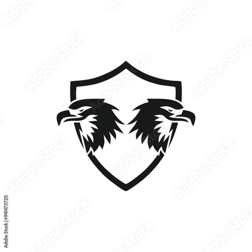 Wallpaper Mural Eagle logo design vector icon with new idea concept creative Torontodigital.ca