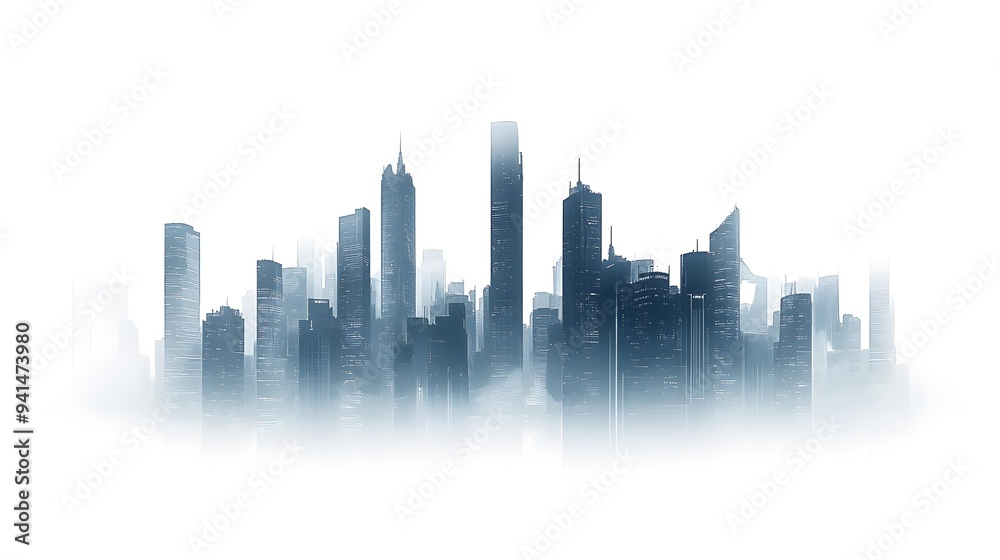 CG Futuristic City Skyline Silhouette: A sleek, CG-rendered silhouette of a futuristic city skyline, set against a stark white background.
CG Futuristic City Skyline Silhouette: A sleek, CG-rendered silhouette of a futuristic city skyline, set against a stark white background.