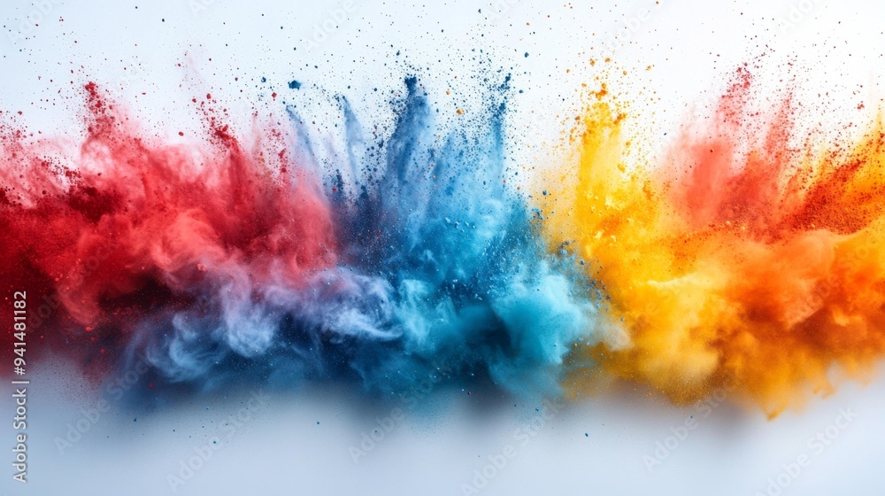 Vibrant Color Explosion Generative AI Vibrant Color Explosion Generative AI
