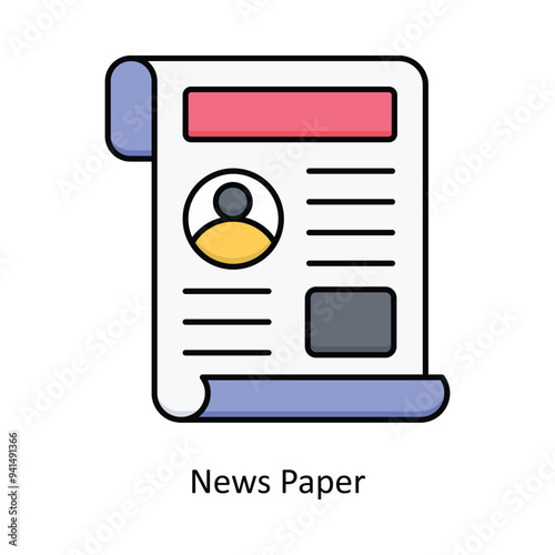 Will And Trust Vector filled outline icon design illustration. Law And Justice symbol on white background EPS 10 File .
