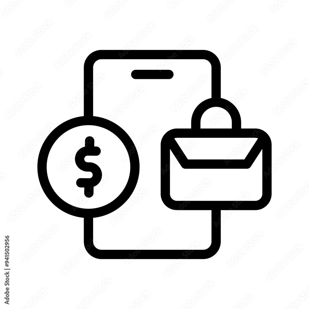 25 online business line icon illustration vector graphic 25 online business line icon illustration vector graphic