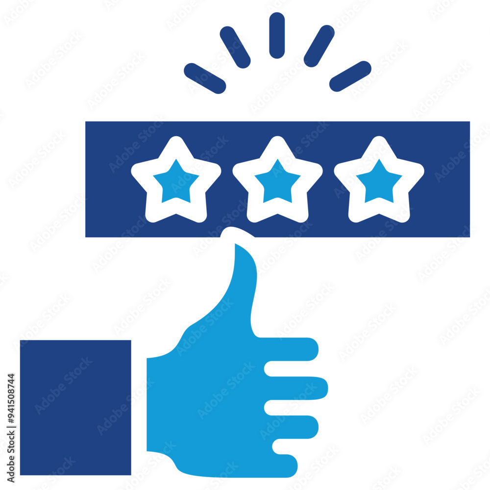 Rating icon vector illustration symbol background Rating icon vector illustration symbol background