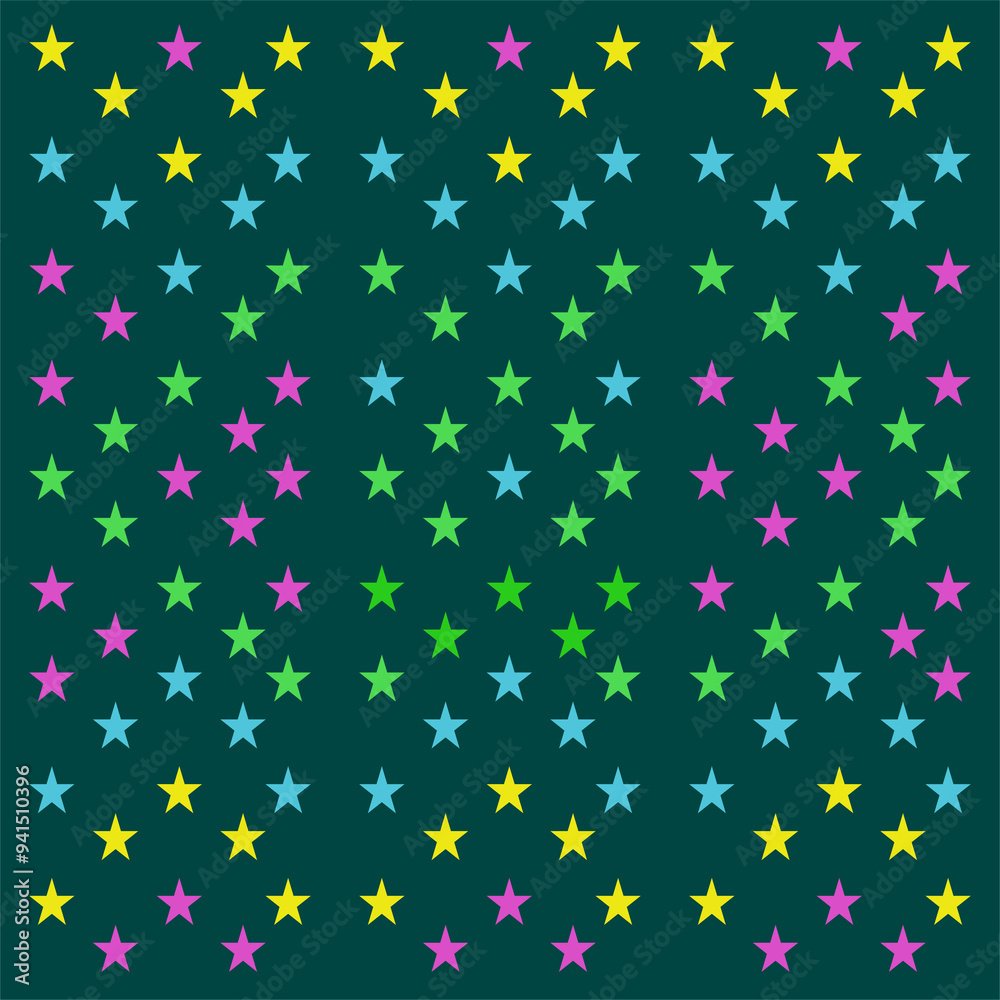 Multicolored star pattern graphic design Multicolored star pattern graphic design