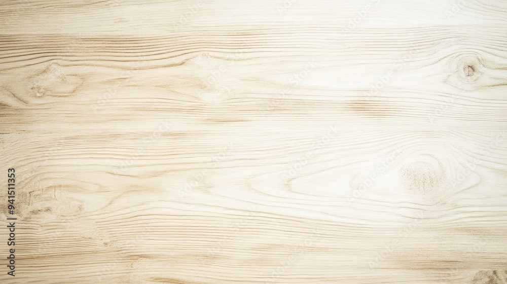 Top view of light-colored wood with smooth texture and subtle grain patterns, offering a clean and modern background Top view of light-colored wood with smooth texture and subtle grain patterns, offering a clean and modern background
