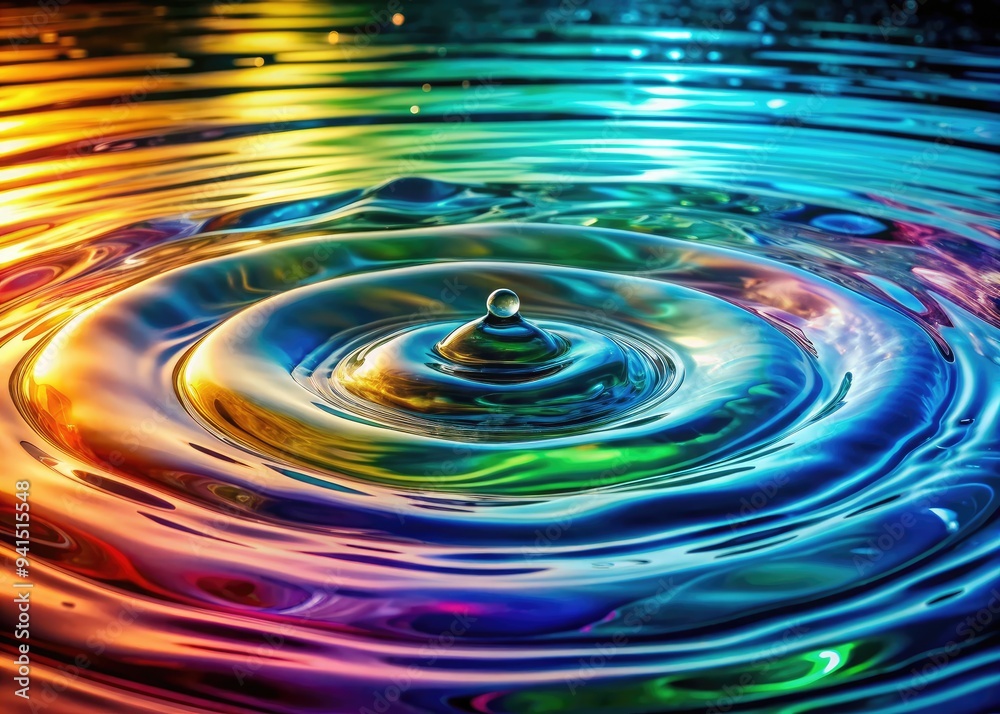 Aqua Rhapsody: Vibrant water, flowing ripples, harmonious colors, energetic rhythm Aqua Rhapsody: Vibrant water, flowing ripples, harmonious colors, energetic rhythm