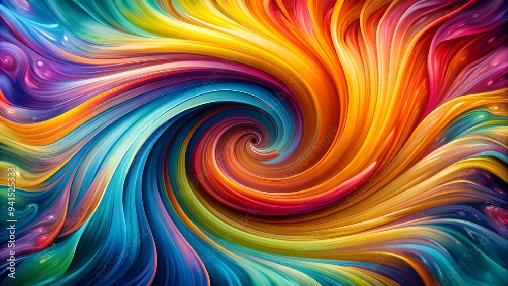 Dynamically Intertwined Abstract Forms in a Kaleidoscope of Colors Generative AI Dynamically Intertwined Abstract Forms in a Kaleidoscope of Colors Generative AI