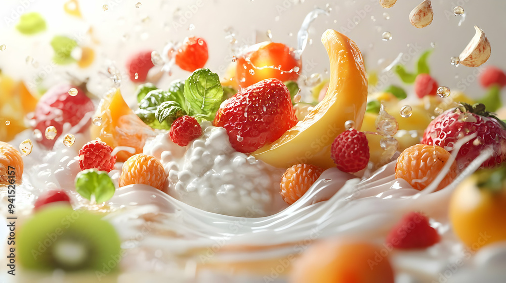 3D Icon as Glossy abstract digital art of people sharing a meal for World Food Day concept as Camera movement Slow zoom into the abstract elements depicting people sharing a meal. Scene A colorful vib 3D Icon as Glossy abstract digital art of people sharing a meal for World Food Day concept as Camera movement Slow zoom into the abstract elements depicting people sharing a meal. Scene A colorful vib