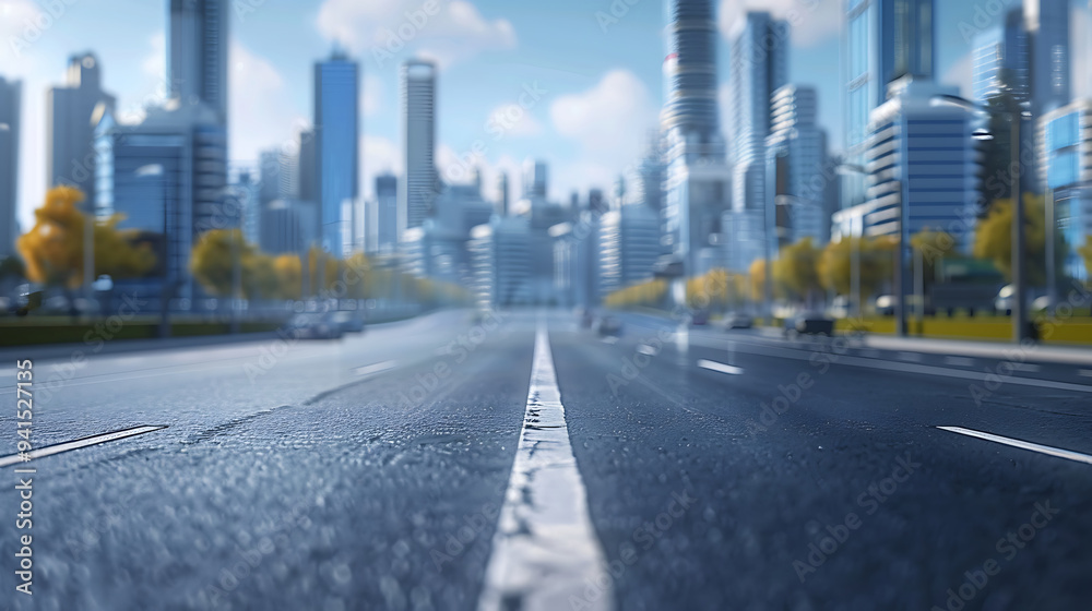 road in the city