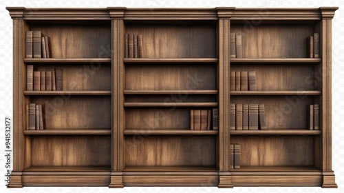 Vintage Bookshelf