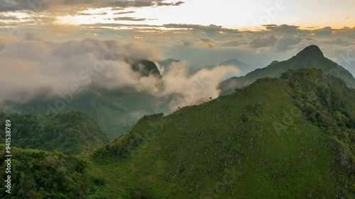 Doi Luang Chiang Dao is a 2,175 m high mountain in Chiang Dao District of Chiang Mai Province, Thailand.
 photo