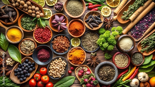 A Tapestry of Healing: Herbs, Spices, and Fruits in Herbal Medicine Generative AI