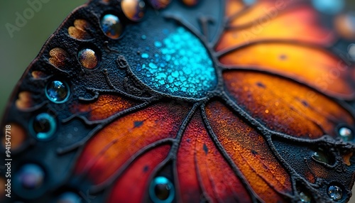 close up of a butterfly