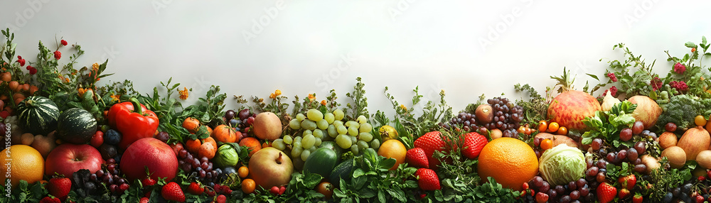 Photo Realistic as Farmers markets and community gardening with World Food Day text isolated on white concept as Camera movement Zoom into the farmers markets and community gardening. Scene Isolated w Photo Realistic as Farmers markets and community gardening with World Food Day text isolated on white concept as Camera movement Zoom into the farmers markets and community gardening. Scene Isolated w