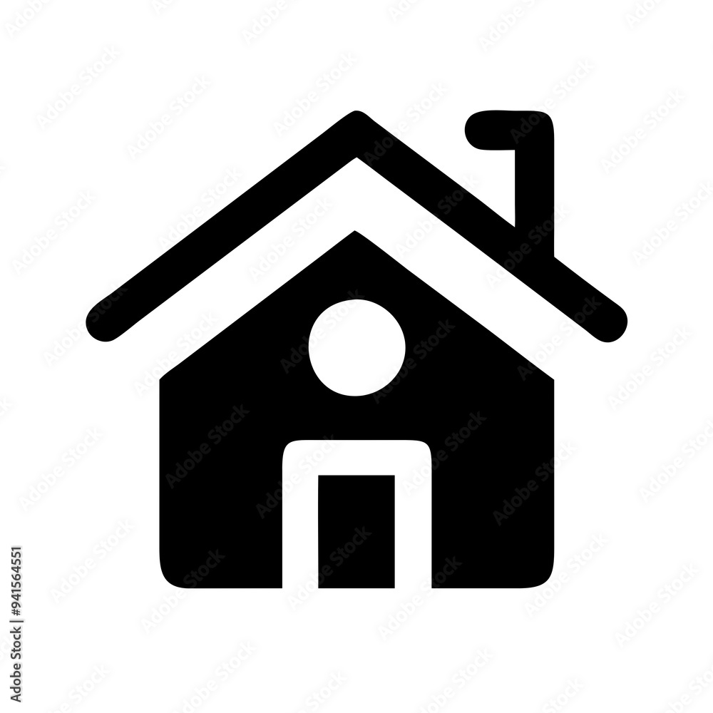home icon on a white background home icon on a white background