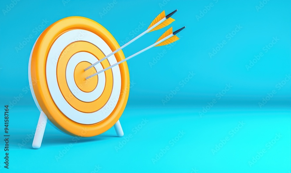 A vibrant target image with arrows striking the center, symbolizing accuracy, focus, and achievement in various goals. A vibrant target image with arrows striking the center, symbolizing accuracy, focus, and achievement in various goals.