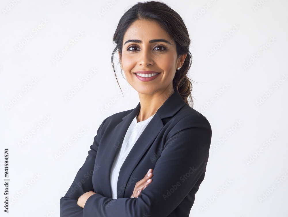 Professional Businesswoman Posing for Portrait Professional Businesswoman Posing for Portrait