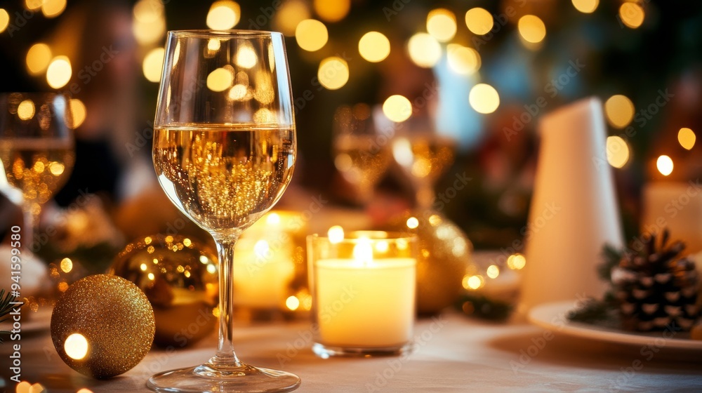 Themed family gathering with New Year's decorations. Highlighted by joyful family members and New Year's decorations. Ideal for family events. Themed family gathering with New Year's decorations. Highlighted by joyful family members and New Year's decorations. Ideal for family events.