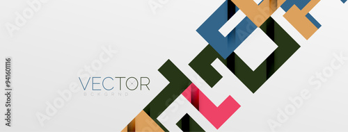 Color bend lines with shadow texture effect. Vector Illustration For Wallpaper, Banner, Background, Card, Book Illustration, landing page
