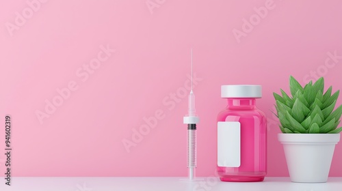 Wallpaper Mural Allergy test, skin prick test procedure, 3D illustration Torontodigital.ca