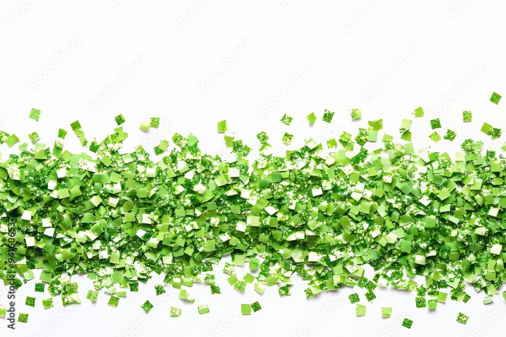 Isolated white happy new year background and confetti with number 2025 in red Isolated white happy new year background and confetti with number 2025 in red