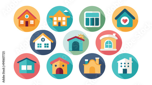 House and Home Icon Collection for Web Developers