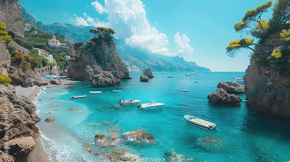 Photograph the stunning coastal cliffs and turquoise waters of the ...