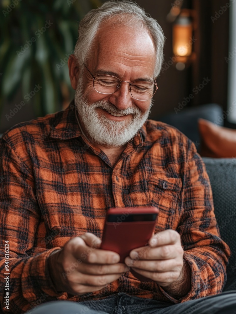 Busy Man Checking Phone Busy Man Checking Phone