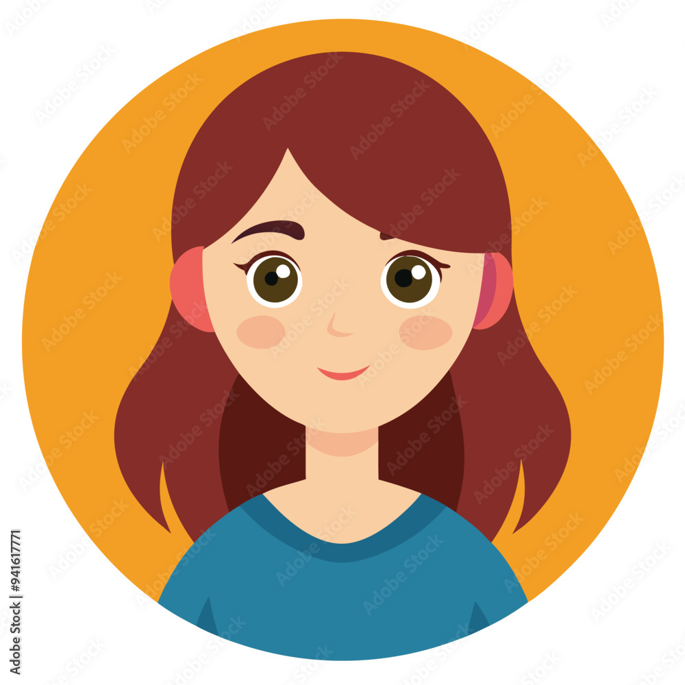 young man avatar character, due avatar, Man Vector Icon Cartoon Illustration 