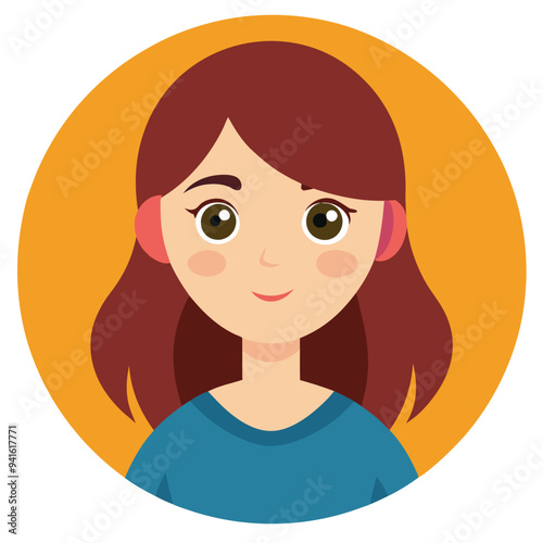 young man avatar character, due avatar, Man Vector Icon Cartoon Illustration 