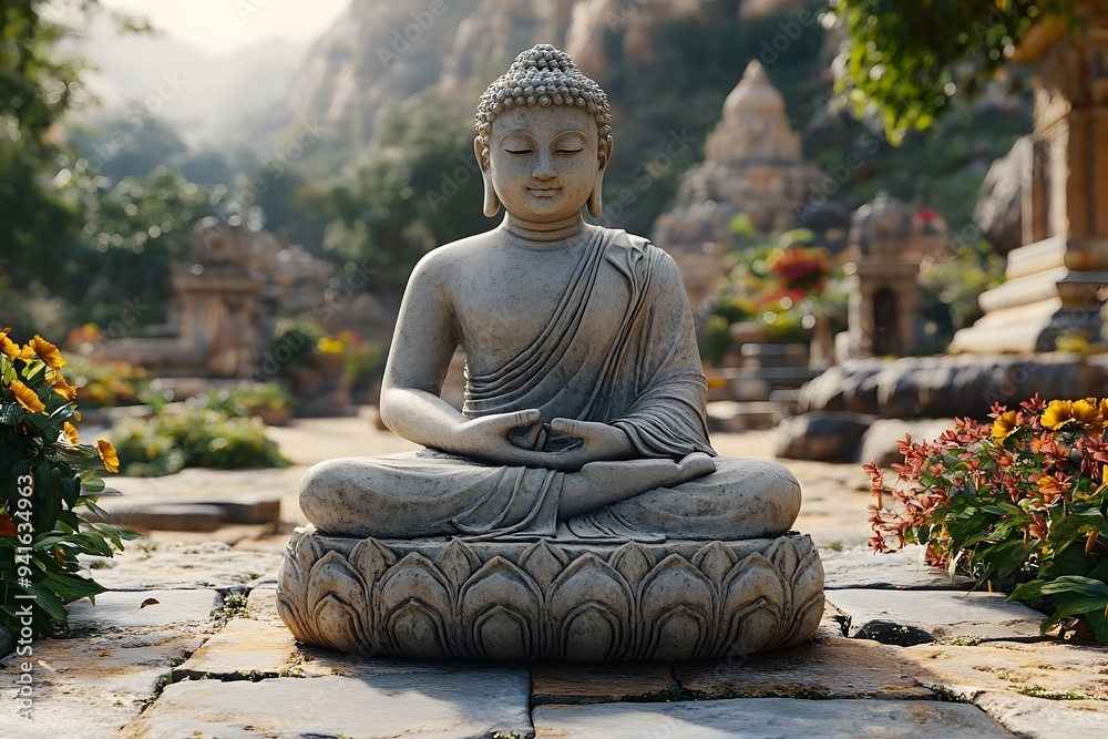 Fototapeta premium Buddha statue