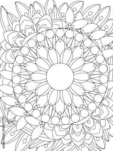 Flowers Coloring Book Pages Flowers Patterns