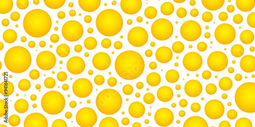 Repeating minimalist halftone pattern with small yellow circles arranged in a grid