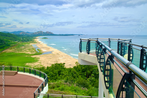 Scenic Observation Deck Overlooking DMZ and Mount Kumgang photo