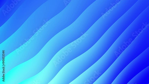 blue abstract gradient wave motion background like water waves. moving abstract wave background animation, digital motion graphics. with attractive colors