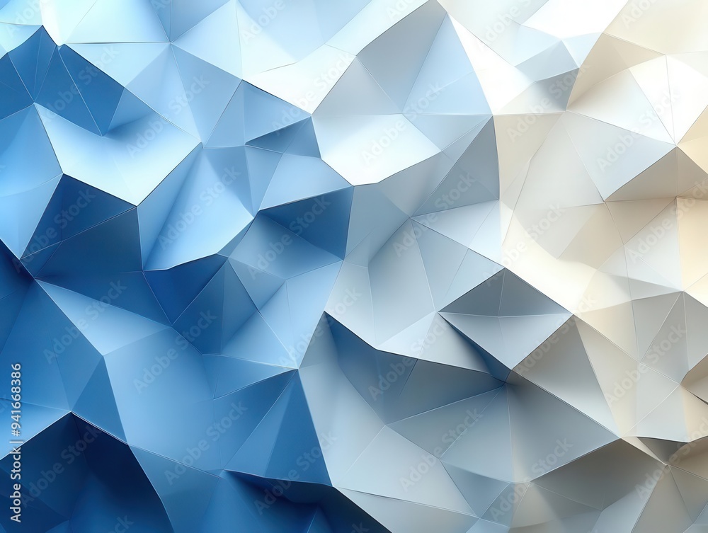 abstract geometric wallpaper soft gradient from pale blue to white subtle triangular patterns creating depth and movement abstract geometric wallpaper soft gradient from pale blue to white subtle triangular patterns creating depth and movement