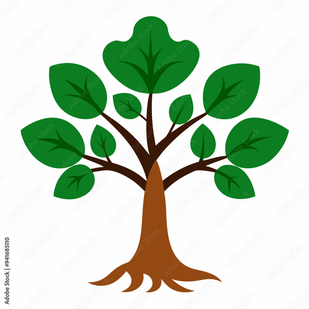 Obraz premium Sacred Fig Vector Art Design